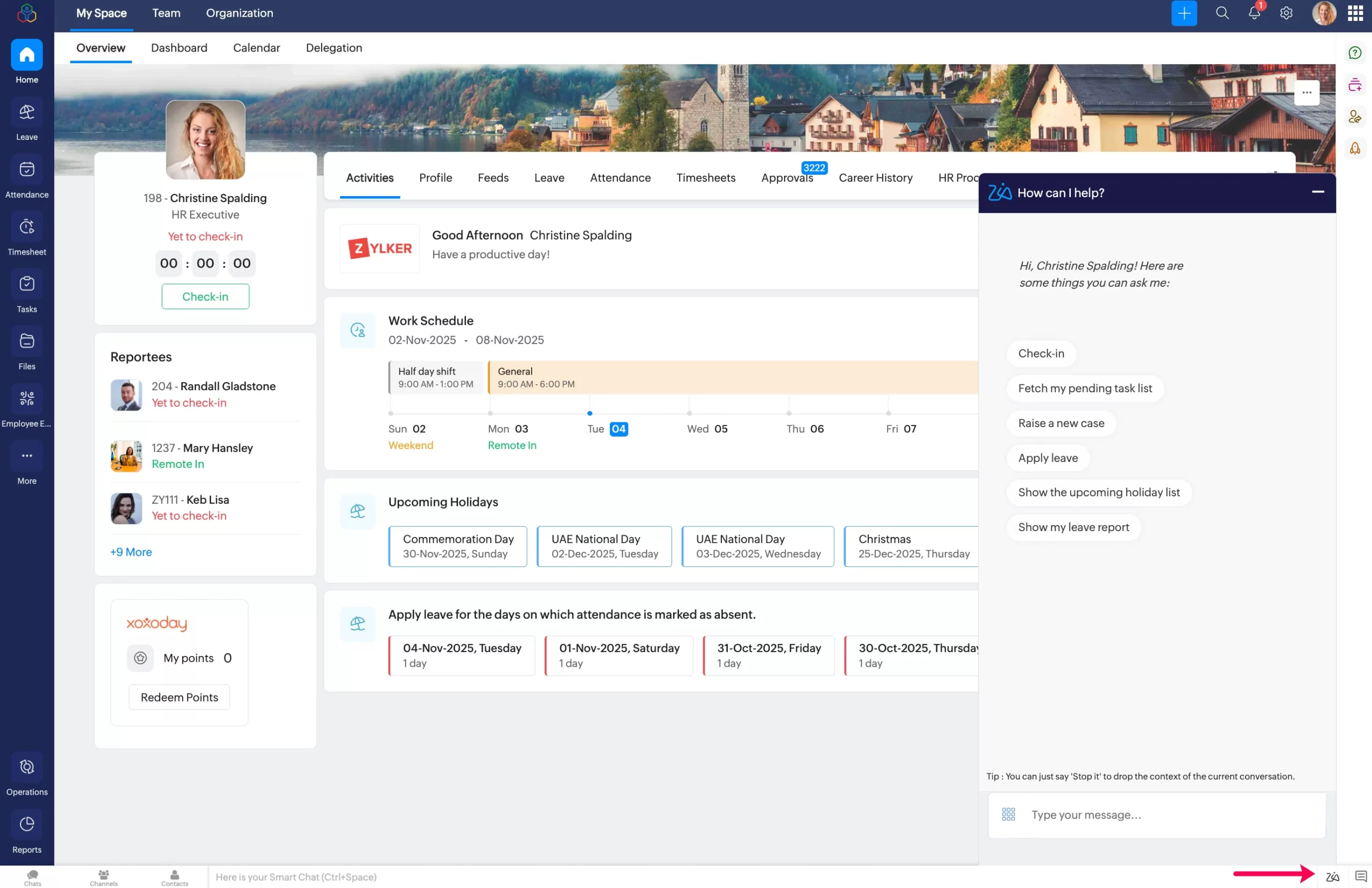 hr chatbot