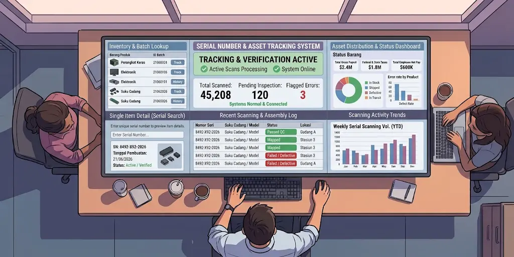 11 Software Serial Number Tracking untuk Mengelola Aset dan Inventaris