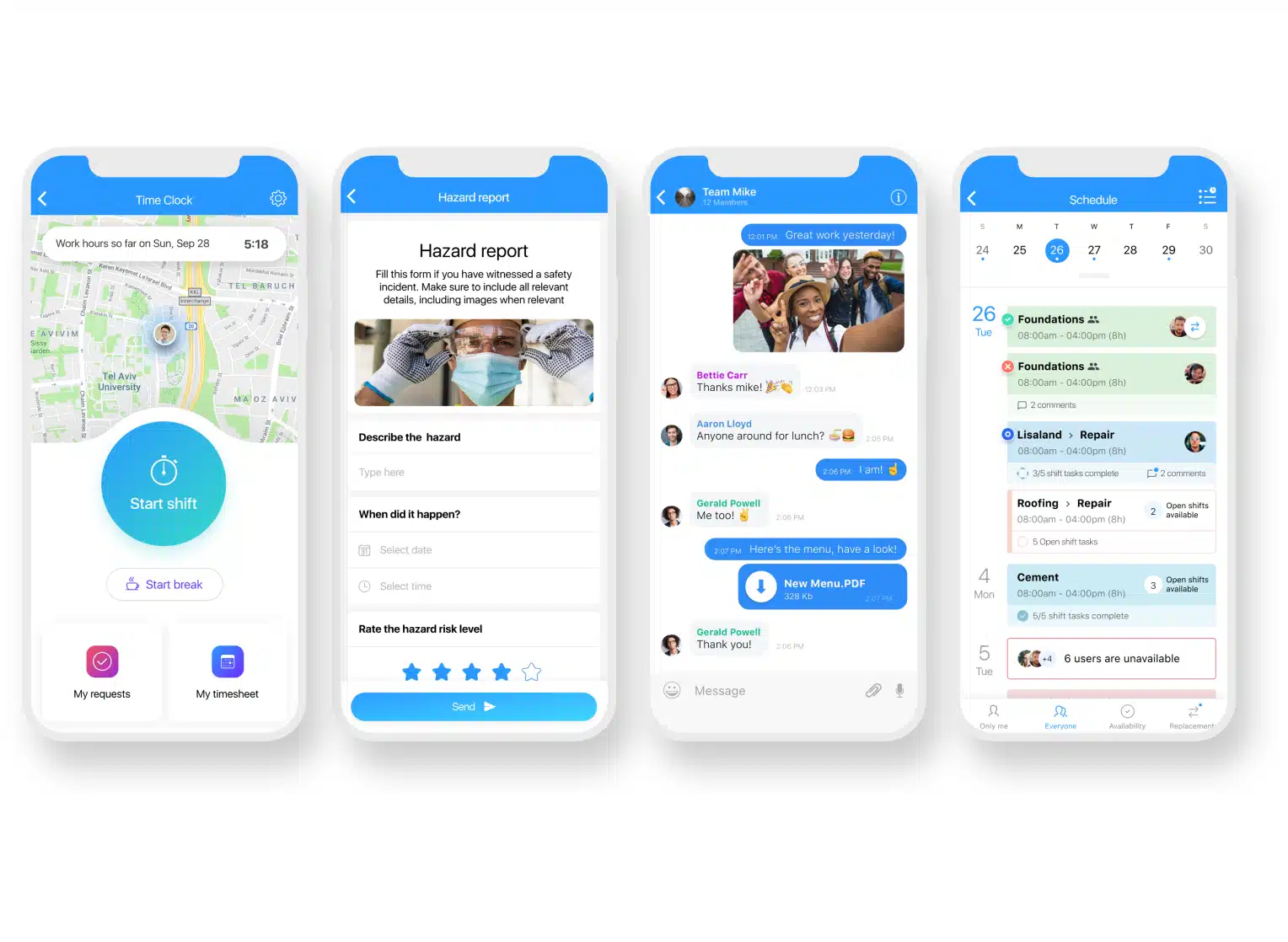 aplikasi absensi connect team