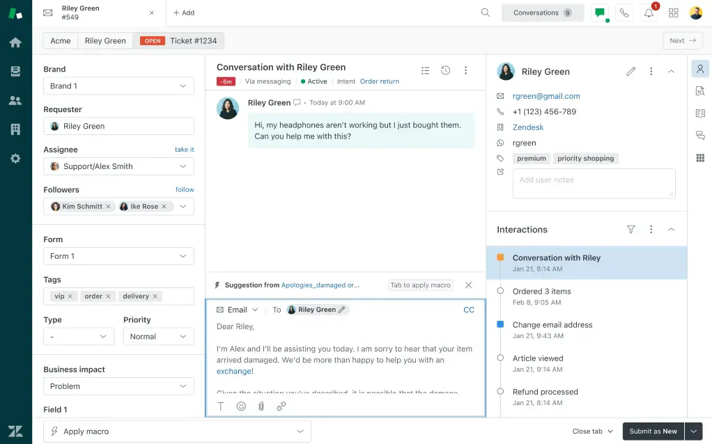 zendesk ai